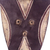 Ivoirian wood mask, 'Kulango Earth God' - Handmade African Wood Mask