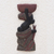 Wood wall adornment, 'Beloved Mother' - Wood wall adornment (image 2) thumbail