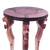 Wood accent table, 'Lion Power' - Handcrafted Sese Wood Accent Table (image 2b) thumbail