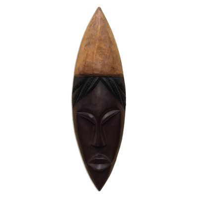 Akan wood mask