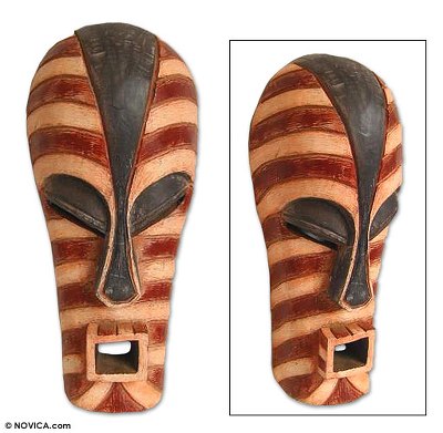 Wood mask, 'Head of the House' - Wood mask