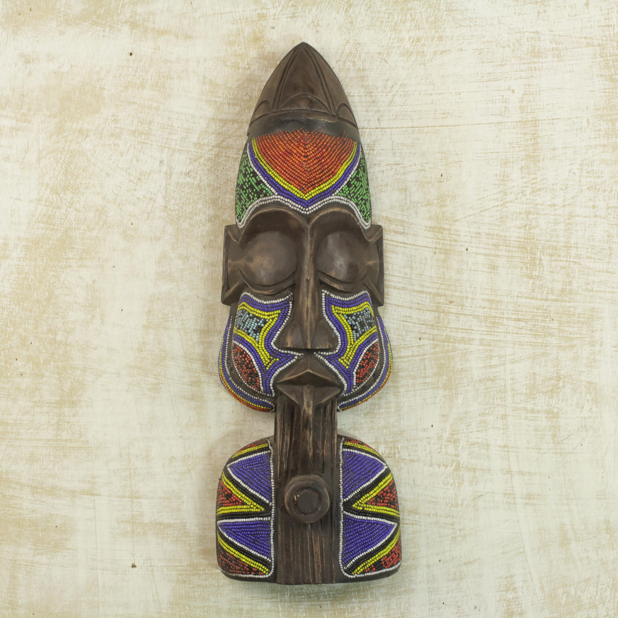 African wood mask - Wangara Harvest Deity | NOVICA