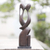 Ebony sculpture, 'Lovers Kiss' - Ebony sculpture (image 2) thumbail