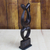 Ebony sculpture, 'Together We Love' - Hand Carved Wood Sculpture
