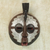 Ghanaian wood mask, 'Bird of Peace' - Handcarved African Wood Mask (image 2) thumbail