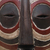 Kongolesische Afrika-Maske aus Holz - Handgefertigte Holzmaske aus Afrika