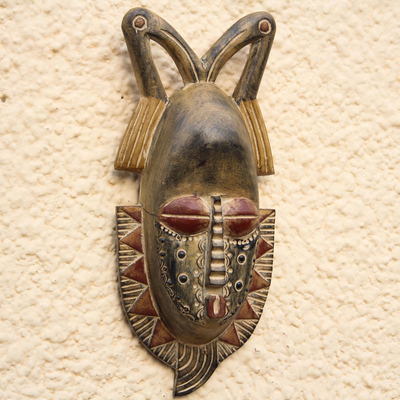 Ewe wood mask, 'Spirit of Fruitfulness' - Ewe Wood Mask