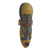Akan wood mask, 'The Wisdom of Age' - Handcrafted Wood Tribal Mask (image 2b) thumbail