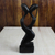 Wood sculpture, 'Loving Kiss' - Wood sculpture (image 2) thumbail