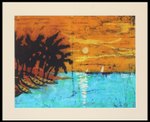 Batik art, 'Reflections' - Batik art