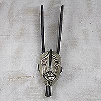 African wood mask, 'Fortune'