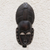 Ivorian wood mask, 'Female Baule Fertility Mask' - Hand Carved African Mask (image 2) thumbail