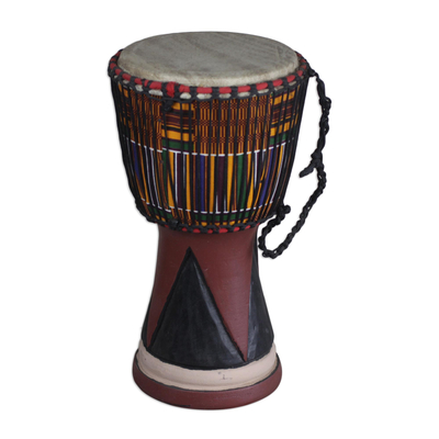 African Wood Djembe Drum