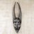 Ghanaian wood mask, 'Horned Visage' - African wood mask (image p149284) thumbail