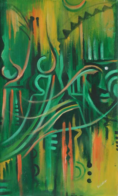 'Frescura I' - pintura abstracta original