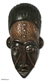 Ghanaian wood mask, 'Dagomba Chieftain' - African Wood Mask