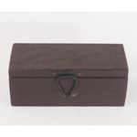 Wood jewelry box, 'Gecko Guardian' - Wood jewelry box