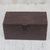 Wood jewelry box, 'Sankofa Adinkra Bird' - Handmade Wood Jewelry Box (image 2) thumbail
