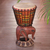 Wood djembe drum, 'African Elephant' - Wood Djembe Drum thumbail