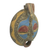 Akan wood mask, 'Faithful Love' - Hand Made Akan Tribe Wood Mask (image 2b) thumbail