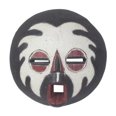 Máscara de madera de Malí - Máscara de madera tallada a mano
