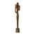 Wood sculpture, 'Introspection' - Hand Made Thought and Meditation Wood Sculpture thumbail