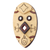 Ghanaian wood mask, 'Lady Obenewaa' - African Wood Mask (image 2d) thumbail