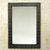 Mirror, 'African Princess' - Contemporary Wood and Aluminum Mirror (image 2) thumbail