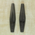 Ashanti wood masks, 'Fighting Spirit' (pair) - Ashanti Wood Masks (Pair) (image 2) thumbail
