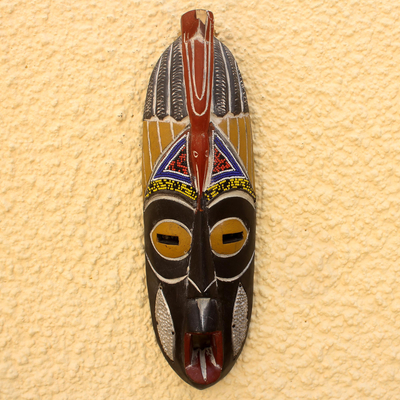Nigerianische Holzmaske - nigerianische Holzmaske