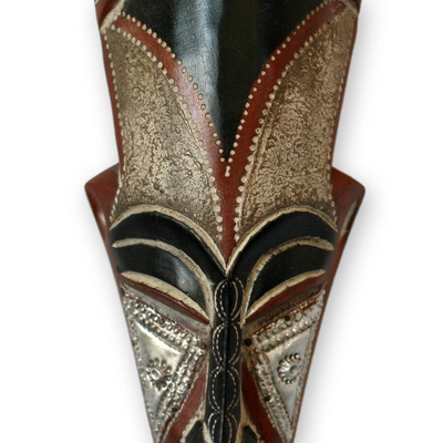 Máscara de madera de Ghana - Máscara de madera africana