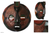 Máscara de madera de Zaire - Máscara de madera de Zaire