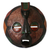 Zaire wood mask, 'Harvest Feast' - Zaire wood mask