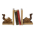 Wood bookends, 'Sahara Camel' (pair) - Handmade Wood Bookends (Pair) (image 2b) thumbail