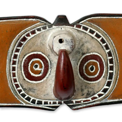Máscara de madera tribal de África - Máscara de madera hecha a mano