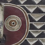 Wood mask, 'Butterfly Dancer' - Bwa Tribe Wall Mask