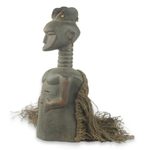 Liberia wood mask, 'Male Spiritual Healer' - Liberia wood mask