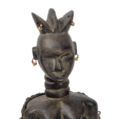 Liberia wood mask, 'Female Spiritual Healer' - Liberia wood mask