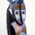 Africa Burkina Faso wood mask, 'Warrior Protector' - Hand Carved Burkina Faso Wood Mask (image 2c) thumbail