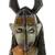 Africa Burkina Faso wood mask, 'Warrior Protector' - Hand Carved Burkina Faso Wood Mask (image 2e) thumbail