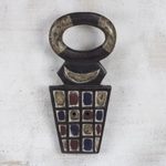 Ivory Coast wood mask, 'Bridal Protection' - African Carved Mask