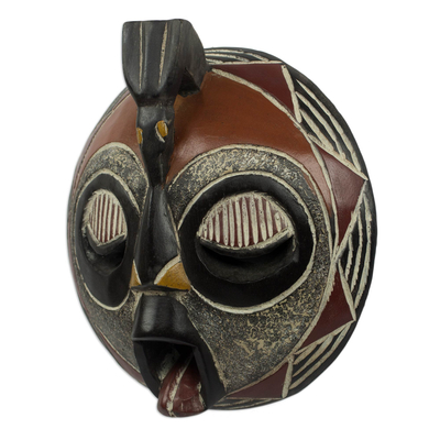 Malische Holzmaske - Handgefertigte malische Holzmaske