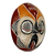 Ghanaian wood mask, 'Woman of Fire' - Fair Trade African Wood Mask (image 2b) thumbail