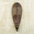Ghanaian wood mask, 'Small Bird' - African wood mask (image 2) thumbail