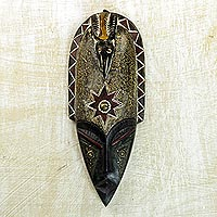 African mask, 'Malian Spirit of War' - Malian wood mask