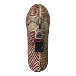 Congolese wood Africa mask, 'Songe Marriage' - Hand Made Congolese Wood Mask