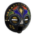 Zambian wood mask, 'My Bride' - Hand Beaded Wood Mask (image 2b) thumbail