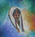 'Ethiopian Woman' - Expressionist Portrait Painting