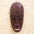 Ivoirian wood mask, 'Senufo Rainmaker' - African Sese Wood Mask