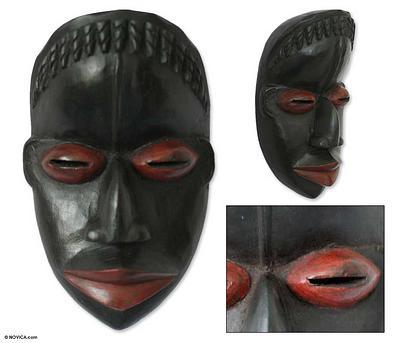 Dan wood mask, 'Girl's Initiation' - Dan wood mask